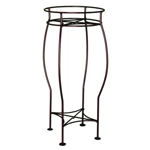 Vente Directe Sellette ronde fer vieilli H. 60 pour pot 26 cm – Acier époxy – Louis Moulin