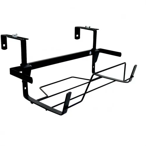 Support jardinière Essentis noir 44 à 65 cm - acier époxy - charge 20 kg - Louis Moulin Bon Plan