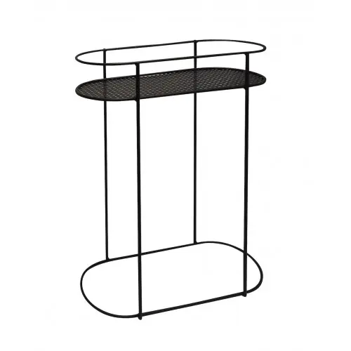 Support pour plantes et aromatiques sur pied - 60x24x80cm - anthracite - Louis Moulin Meilleur Prix