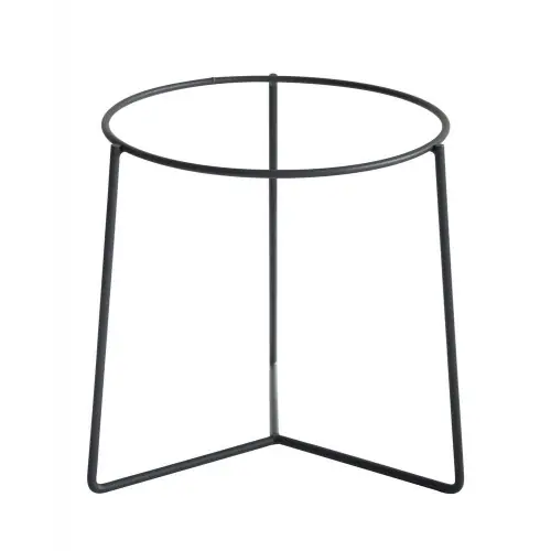 Tripode pour pot anthracite – 38×36 cm – Acier époxy – Louis Moulin Dernier Modèle