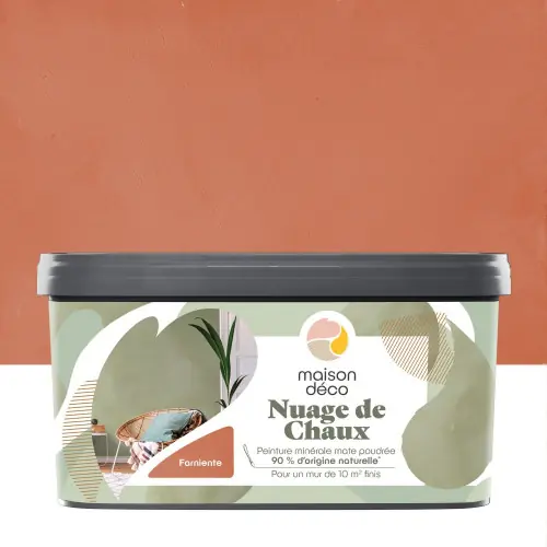 Super Prix Peinture a effet, Nuage de chaux MAISON DECO, farniente, extramat, 2 l – MAISON DECO