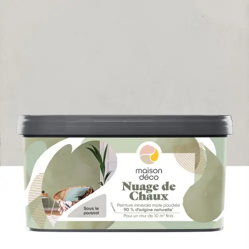Livraison Express Peinture a effet, Nuage de chaux MAISON DECO, parasol, extramat, 2 l – MAISON DECO