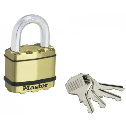 Offre Limitée Cadenas à clé MASTER LOCK acier laminé, l.45 mm - MASTER LOCK