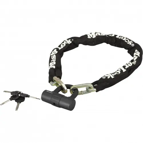 Authentique Chaîne antivol et cadenas MASTER LOCK, L.1 m x Diam.10 mm - MASTER LOCK