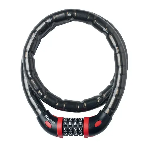 Réduction Chaîne antivol et cadenas MASTER LOCK, L.1 m x diam.18 mm - MASTER LOCK