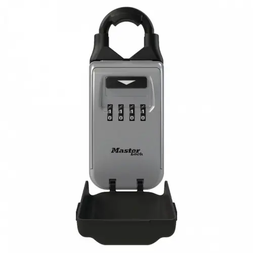 Promotion Saisonnière Coffre à cles MASTER LOCK 20,5x13,5x4,5 pour poignee de porte - MASTER LOCK