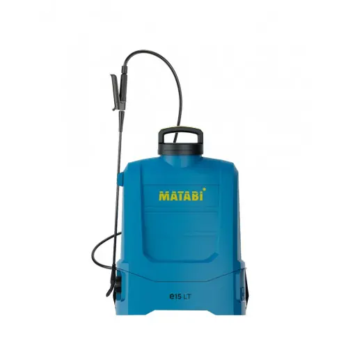 Pulvérisateur électrique à dos – Matabi E15LT – 15L – Batterie 12V vendue séparément – MATABI Paiement Sécurisé
