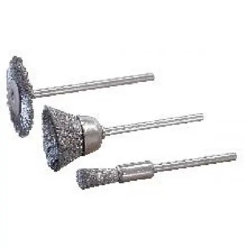 1 brossette acier (cuvette 13 mm) – MAXICRAFT Satisfait Ou Remboursé