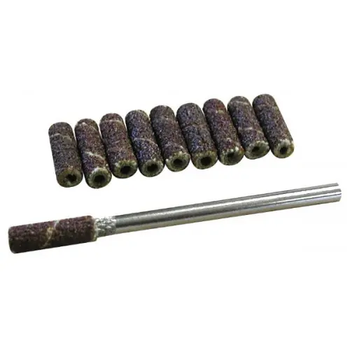 10 tambours abrasifs haute qualité Ø 4 mm + support – MAXICRAFT Offre Limitée