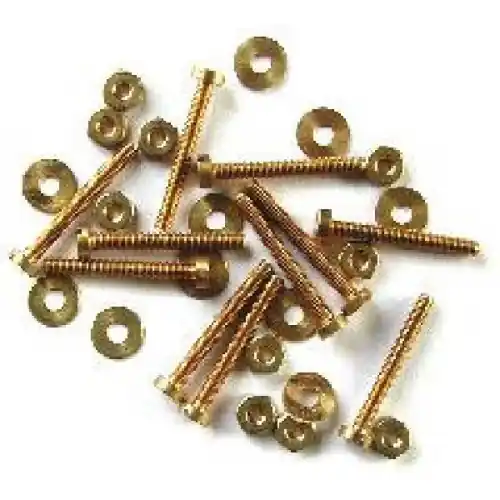 10 vis (10 mm) + 10 rondelles + 10 écrous Ø 1,6 mm – MAXICRAFT Usine Directe