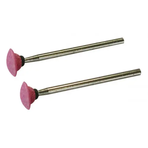2 meules oxyde d‘alumine lenticulaire Ø 10 mm – MAXICRAFT Bon Plan