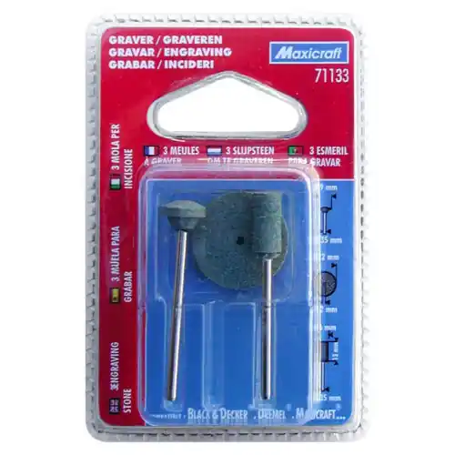 3 meules silicium (cylindrique, lenticulaire, disque) – MAXICRAFT Usine Directe