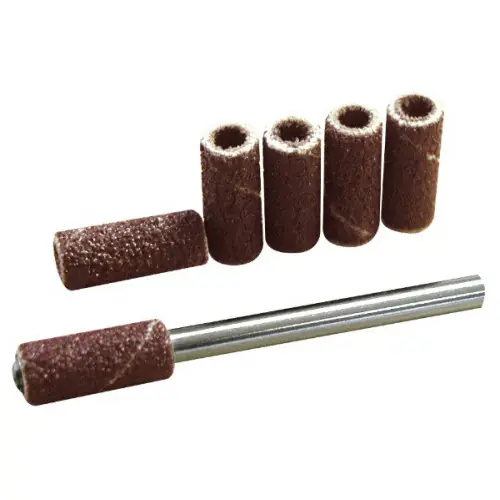 6 tambours abrasifs Ø 4 mm + support – MAXICRAFT Bon Marché