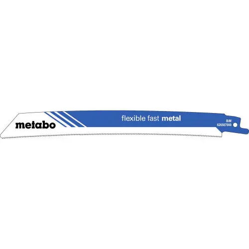 Affaire À Saisir 5 lames de scie sabre « flexible fast metal » BiM – 225 x 0,9 mm – Metabo