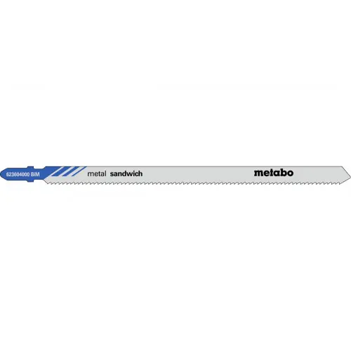 5 Lames scie sauteuse BIM 150 mm/ 2,0 pour scie sauteuse – Metabo Offre Limitée