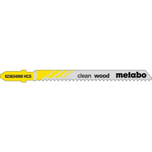 Vente Directe 5 Lames scie sauteuse HCS 74 mm/ 2,5 pour scie sauteuse – Metabo