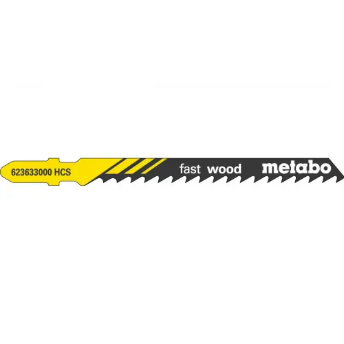 5 Lames scie sauteuse HCS 74 mm/ 4,0 pour scie sauteuse – Metabo Top Vente