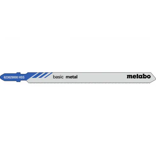 5 Lames scie sauteuse HSS 106 mm/ 1,2 pour scie sauteuse - Metabo Affaire À Saisir