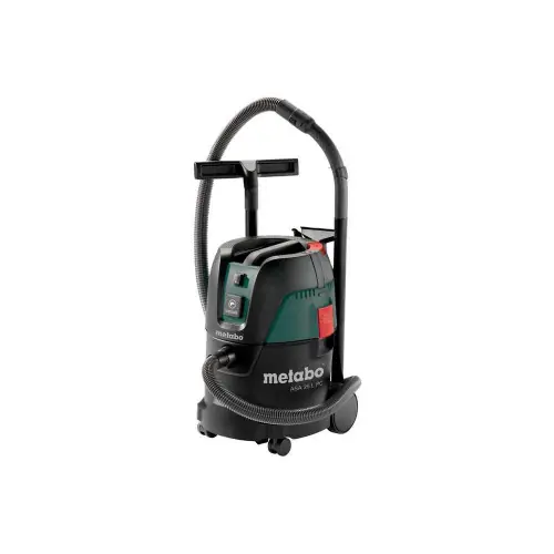Aspirateur ASA 25 L PC - Dépression 210 hPa - Volume du réservoir 25L - Metabo Super Prix