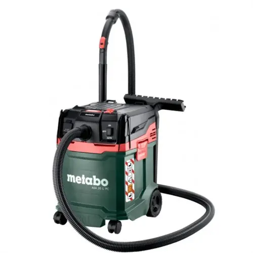 Aspirateur ASA 30 L PC - 1200W - Coffret metaBOX - Metabo Nouvelle Collection