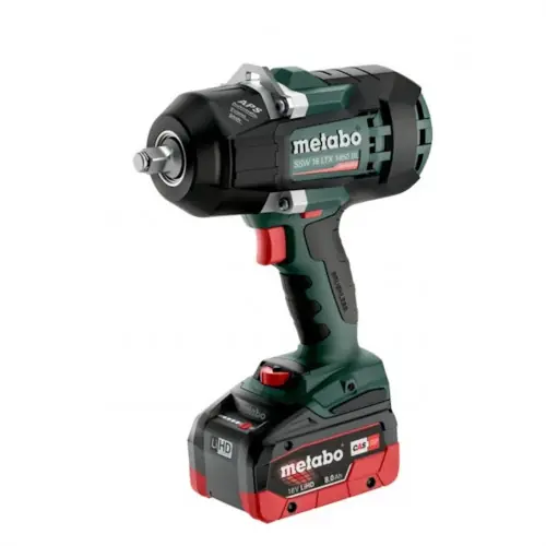 Nouveauté Boulonneuse à chocs 18 V SSW 18 LTX 1450 BL - 2x8Ah - 1450Nm - Coffret metaBOX - batterie incluse - Metabo