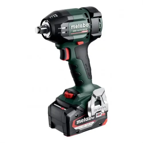 Boulonneuse chocs 18V SSW 18 LTX 550BL Pick + Mix sans batterie ni chargeur carton - 2x5,2Ah - 550Nm - Metabo Commande En Gros
