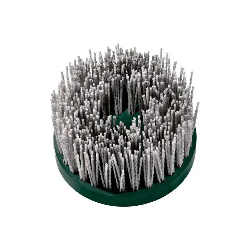 Brosse circulaire en plastique 130 mm M 14, P 80, SiC - Metabo Produit De Marque