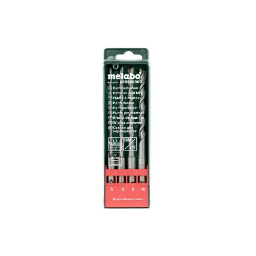 Coffret de 4 forets SDS-plus SP - Metabo Marque