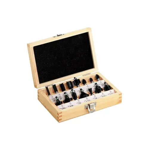 Coffret de15 fraises SP, 8 mm - Metabo Marque