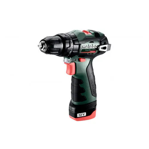 Coffret Perceuse à percussion 12 V sans fil PowerMaxx SB BL 2 x 2,0 Ah Li-Power, LC12 - Metabo Achetez Aujourd'hui