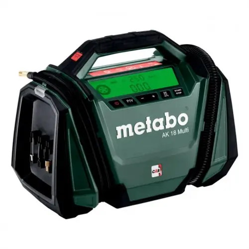 Compresseur-Gonfleur 18 V AK 18 Multi – 11bar – sans batterie – Metabo Affaire À Saisir