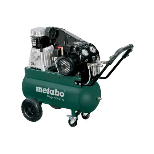 Compresseur Mega 400-50 W – débit effectif 260 l/min – Metabo Soldes