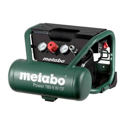 Offre Limitée Compresseur Power 180-5 W OF – débit effectif 75 l/min – Metabo