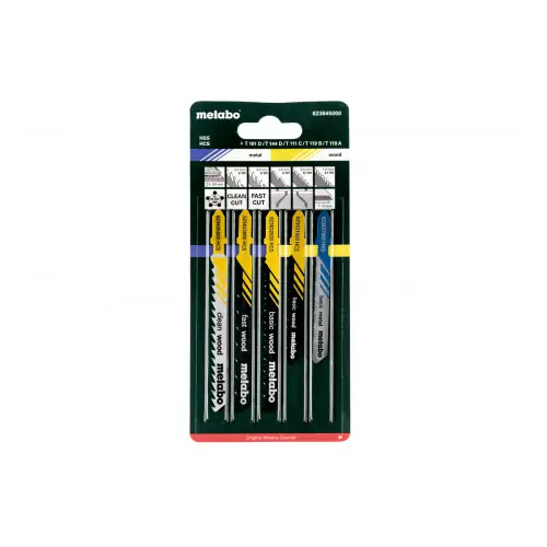 Promotion Jeu lames de scie sauteuse pour scie sauteuse - Metabo