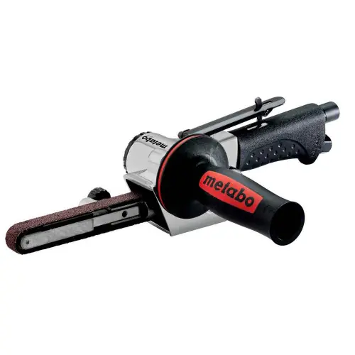 Promotion Lime à bande à air comprimé DBF 457 – Bande abrasive 13 x 457 mm – Vitesse 20 m/s – Metabo