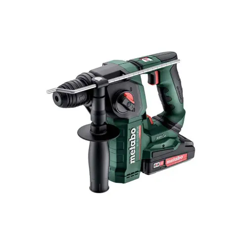 Certifié Marteau perforateur 18 V BHA 18 LTX BL 16 – 2 x 2,0 Ah Li-Power, ASC 55, coffret Metabox – Metabo