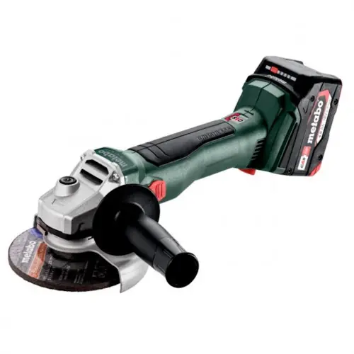 Meuleuse 125 mm 18 V W 18 L BL 9-125 - 2x4Ah - 34mm - Coffret metaBOX - batterie incluse - Metabo Commande En Gros