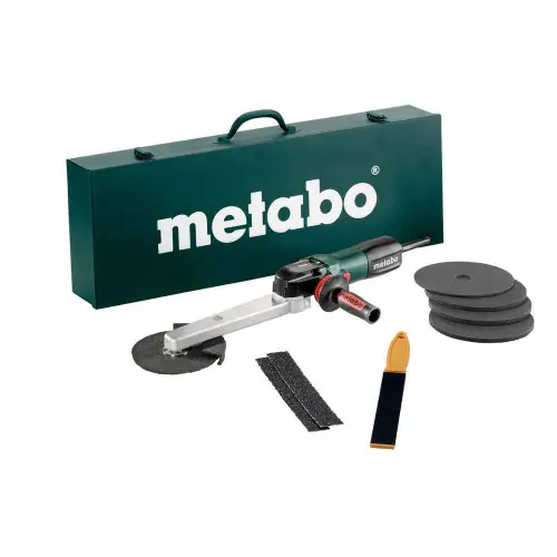 Petit Prix Meuleuse 150 mm pour soudure d‘angle KNSE 9-150 - Coffret avec set d‘accessoires - Metabo