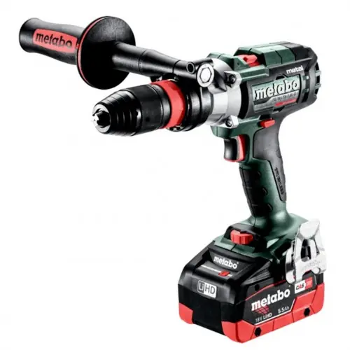 Perceuse à percussion 18 V SB 18 LTX-3 BL Q I Metal - 2x5,5Ah - 65Nm - Coffret metaBOX - batterie incluse - Metabo Retour Gratuit