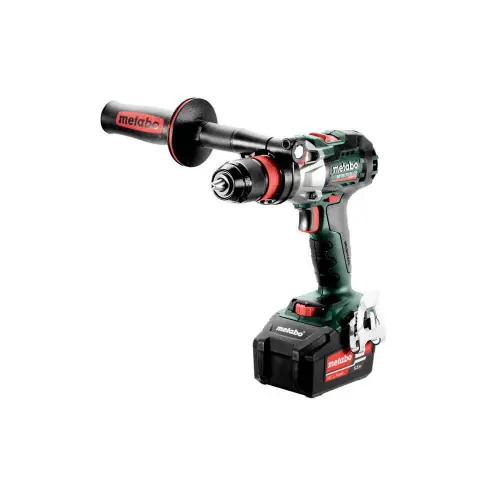 Usine Directe Perceuse à percussion 18 V SB 18 LTX BL Q I - 2 x 5,2 Ah Li-Power, ASC 55, coffret Metabox - Metabo