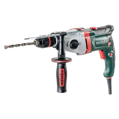 Certifié Perceuse à percussion SBEV 1000-2 – 1000W – Coffret Metabox – Metabo
