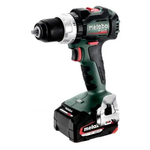 Perceuse Visseuse 18 V BS 18 LT BL - 2x5,2Ah - 34Nm - Coffret metaBOX - batterie incluse - Metabo Satisfait Ou Remboursé