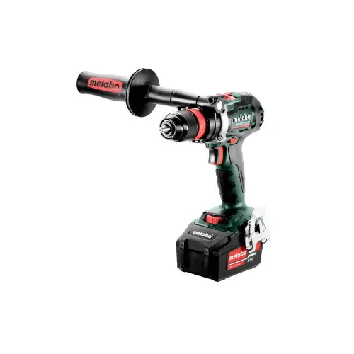 Réduction Perceuse visseuse 18 V BS 18 LTX BL Q I - 2 x 5,2 Ah Li-Power, ASC 55, coffret Metabox - Metabo