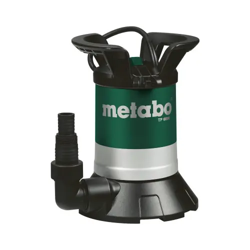 Pompe immergée TP 6600 – 250W – eau claire – 6600 l/h – Metabo Expédition Rapide