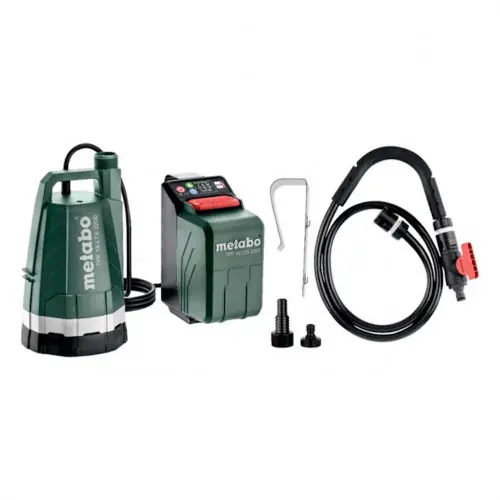Pompe immergée TPF 18 LTX 2200 – 18V – 2,2bar – sans batterie – Metabo Authentique