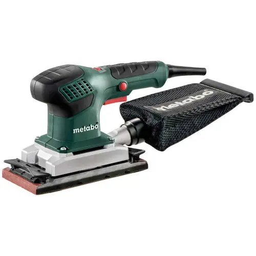Remise Ponceuse vibrante SRE 3185 - 210W - Plateau 92 x 184 mm - Coffret - Metabo