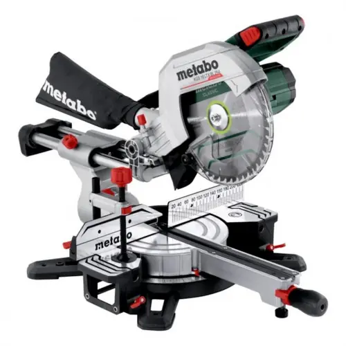 Scie à onglets radiale 18 V KGS 18 LTX BL 254 - 92mm - sans batterie - Metabo Acheter En Ligne