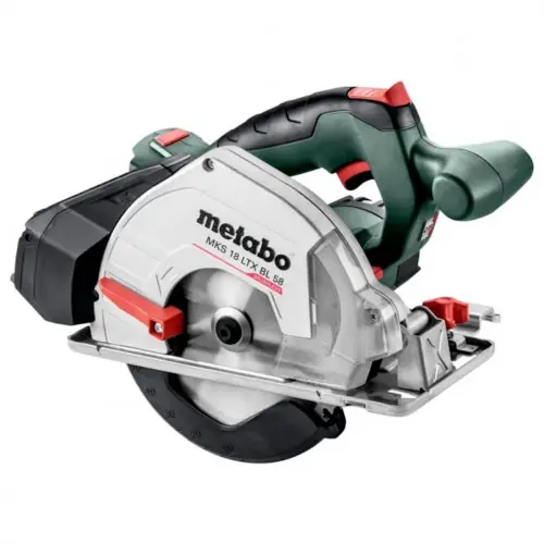 Scie circulaire à métaux 18 V MKS 18 LTX BL 58 - 58mm - Coffret metaBOX - sans batterie - Metabo Nouvelle Collection