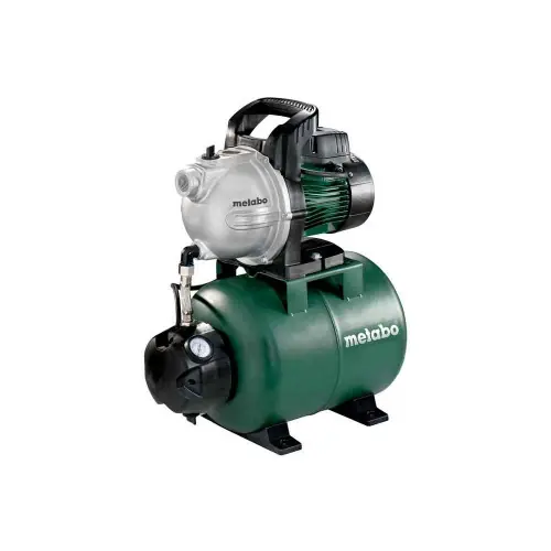 Prix Bas Surpresseur avec réservoir HWW 4000/25 G - 1100W - hauteur de refoulement max. 46m - Metabo