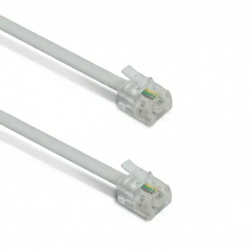 Bon Plan Câble téléphonique RJ11 mâle/mâle 2 mètres – Metronic